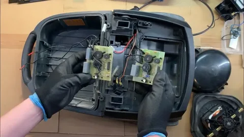 Ремонт электронной платы пылесоса